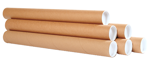 Tube en carton rond pour emballage - illustration article emballage carton