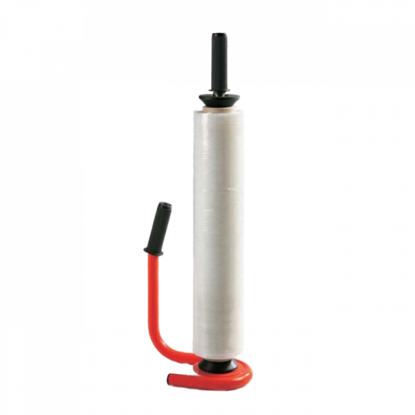 Dérouleur film étirable manuel-illustration article film étirable