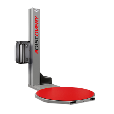 Banderoleuse DISCOVERY avec plateau plein