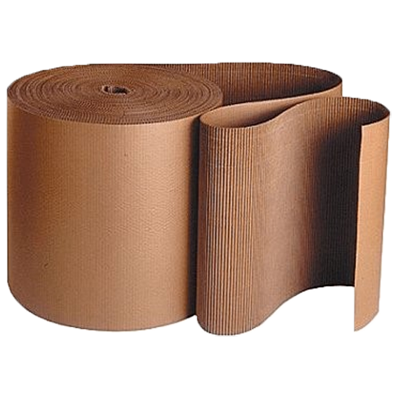 Carton ondulé en rouleau